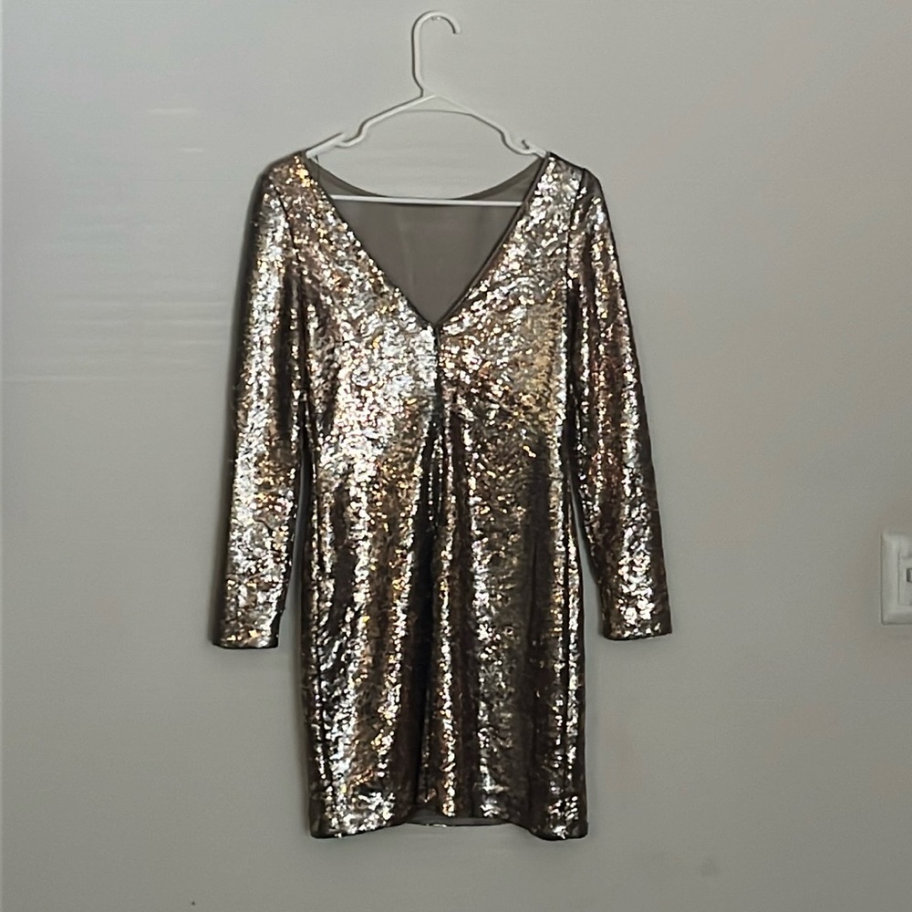 Short Sequin Dress